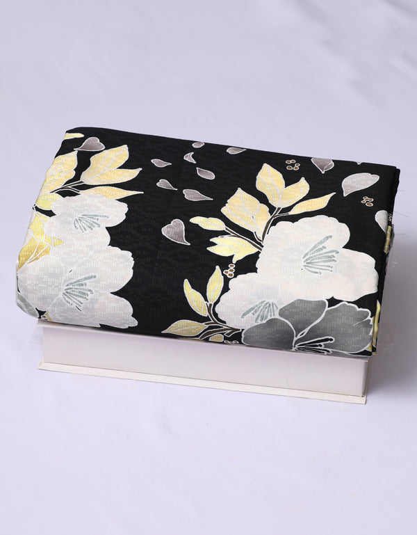 Anisa Batik Satin 45" - 4 Meter (Black)